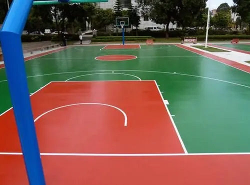 天水球场地面翻新,裂缝修重要性